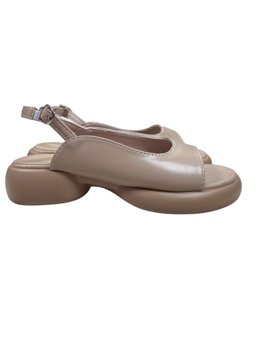 Sandal 41 Women Neutral Modern Platform Minimalist Platform